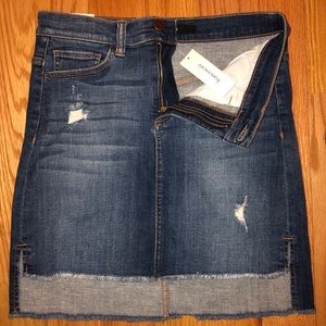 NEVER WORN!! Denim skirt!!